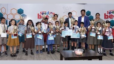Business News | VK Educational Solutions Hosts Prestigious Volks Spelling Bee National Competition 2024 in Hyderabad
