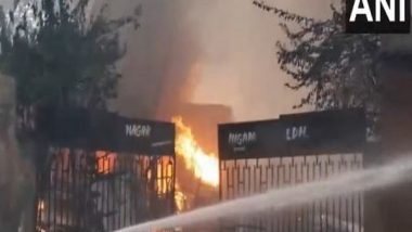 India News | Punjab: Fire Breaks out at Warehouse in Ludhiana