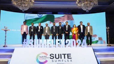 Business News | All Roads Lead to India: India's Ambitious Drive to Dominate the Nutraceutical Market Unveiled at Global Sumflex 2024