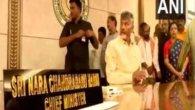 India News | Chandrababu Naidu Assumes Office of Andhra CM