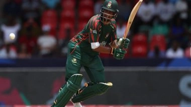 Sports News | Rishad Hossain, Shakib Shine as Bangladesh Keep Super 8 Hope Alive, Beat Netherlands by 25 Runs