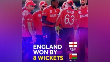 Sports News | T20 WC: England Clinch Crucial Win over Oman in Low-scoring Match