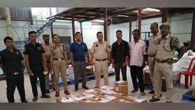 India News | Guwahati Police Seizes 19 Cartons of Codeine Phosphate Syrup