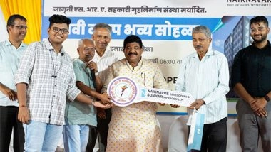 Business News | Naiknavare Developers Hands Over Homes to 80 Families at 'Jagruti' Slum Rehabilitation Project in Santacruz, Vakola