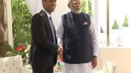 World News | PM Modi Holds Bilateral Meeting with UK PM Rishi Sunak on Sidelines of G7