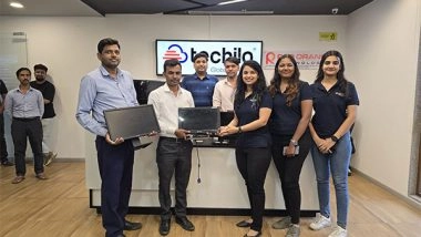 Business News | Techila Global Services Enhances Educational Opportunities with Computer Donation to Dnyanankur English Medium School