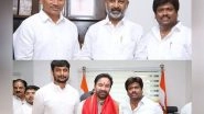 Business News | Akkala Sudhakar Congratulates Newly Elected Union Ministers Kishan Reddy and Bandi Sanjay Kumar