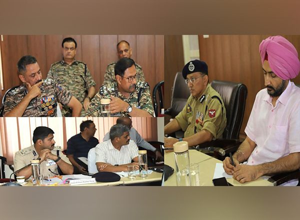 India News | ADGP Jammu Reviews Arrangements for Amarnath Yatra, Focus on Safety and Emergency Response Measures