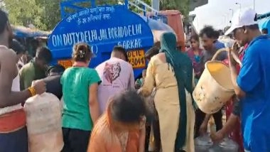 India News | Water Crisis: Delhi's Geeta Colony Receives Increased Tanker Supply, Other Areas Still Struggle