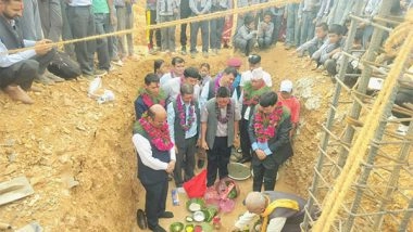 World News | Nepal: Foundation Stone Laid for Construction of School, Hostel with Indian Aid