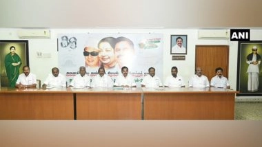India News | Tamil Nadu: AIADMK Announces to Boycott Vikravandi Assembly Constituency By-polls
