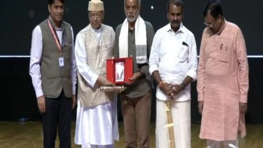 Entertainment News | 18th Mumbai International Film Festival Begins, Subbiah Nallamuthu Receives V Shantaram Lifetime Achievement Award