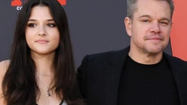 Entertainment News | Matt Damon's Daughter Isabella Announces College Plans After High School Graduation