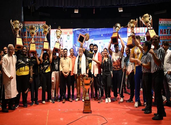 Sports News | Mazahir Saidu, Chetna Sharma Crowned as 'Champion of Champion' in Armwrestling Tournament