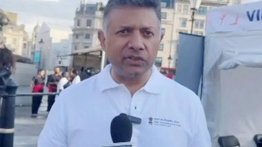 World News | London: Over 700 Attend Indian High Commission's Yoga Event in Trafalgar Square