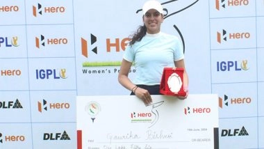 Sports News | Gaurika Bishnoi Produces Stunning Finish to Win 7th Leg of Women's Pro Golf Tour