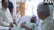 India News | Narayanpur Naxal Encounter: Chhattisgarh CM Vishnu Deo Sai Meets Injured Soldier