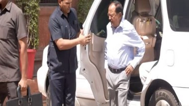 India News | NSA Ajit Doval Arrives at North Block for Round 2 of High-level Meeting Chaired by Amit Shah