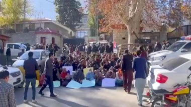 World News | Students Launch Protests Against Poor Education Infrastructure in PoGB