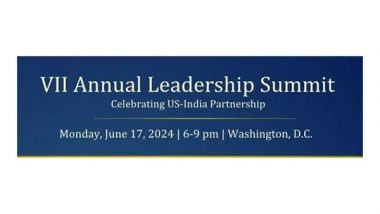 World News | US-India Strategic Partnership Forum Hosts VII Annual Leadership Summit with Senior White House Officials