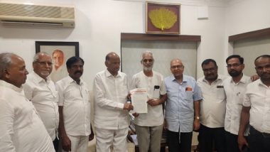 India News | Maharashtra: CPI(M) Delegation Meets NCP (SC)'s Sharad Pawar, Jayant Patil in Mumbai