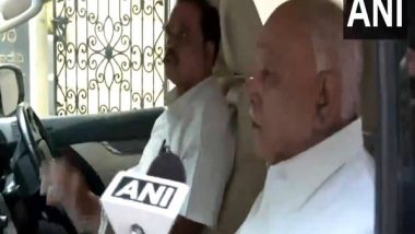 India News | Ex-Karnataka Chief Minister BS Yediyurappa Appears Before CID in POCSO Case