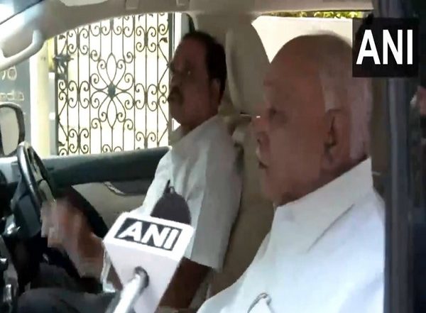 India News | Ex-Karnataka Chief Minister BS Yediyurappa Appears Before CID in POCSO Case