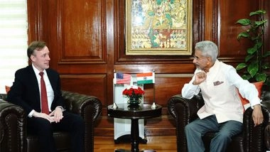World News | Jaishankar Meets US National Security Advisor Sullivan in Delhi, Discusses Bilateral, Global Issues