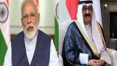 World News | PM Modi Extends Festival Wishes to Kuwait's Emir, Country's Other Leaders on Eid Al-Adha