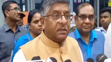 India News | West Bengal Post-poll Violence: Ravi Shankar Prasad Alleges TMC Worker Attempted to Rape SC Woman, Lashes out at Mamata Banerjee