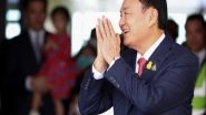 World News | Former Thai PM Thaksin Shinawatra Released on Bail Amid Lese-majeste, Computer Crime Charges