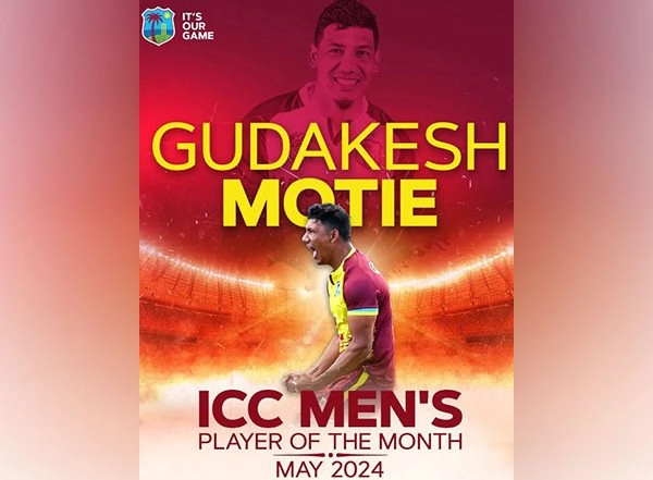 Sports News | Cricket West Indies Congratulates Gudakesh Motie on ICC Player of Month Award