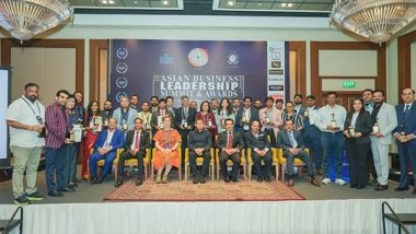 Business News | Indian Achievers' Forum Recognizes Achievements at Asian Business Leadership Excellence Summit and Awards 2024, Bangkok