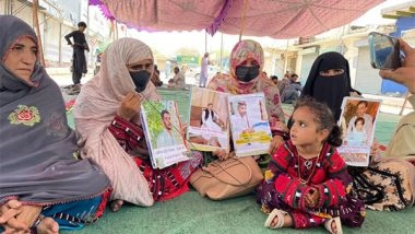 World News | Baloch Yakjehti Committee Decries Alleged Civilian Killing by State Death Squad, Terms It Genocide