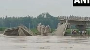 India News | Portion of Bridge over Bakra River Collapses in Bihar's Araria