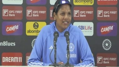 Sports News | Asha Sobhana Feels 'amazing' After Making Her Debut for India Against South Africa in 1st ODI