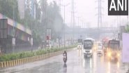 India News | Rain Lashes Several Parts of Mumbai; IMD Issues Yellow Alert