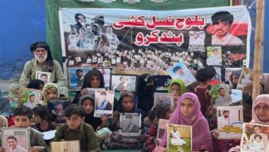 World News | Protests in Turbat Demand Release of Enforced Disappearance Victims