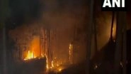India News | J-K: Fire in Bali-Tirchi Forest Range Continues to Rage, 2 Houses Gutted