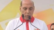 India News | Indian Soldier Embodies Essence of Yoga and Yogi, Says Rajnath Singh on Yoga Day in Mathura
