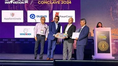 Business News | WhizHack Secures Prestigious Award at DSCI FINSEC Conclave 2024