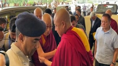 World News | Himachal Pradesh: Dalai Lama Leaves for Delhi Before Heading to US for Knee Surgery