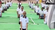 India News | Union Ministers G Kishan Reddy, Bandi Sanjay Kumar Participate in Yoga Day Celebrations