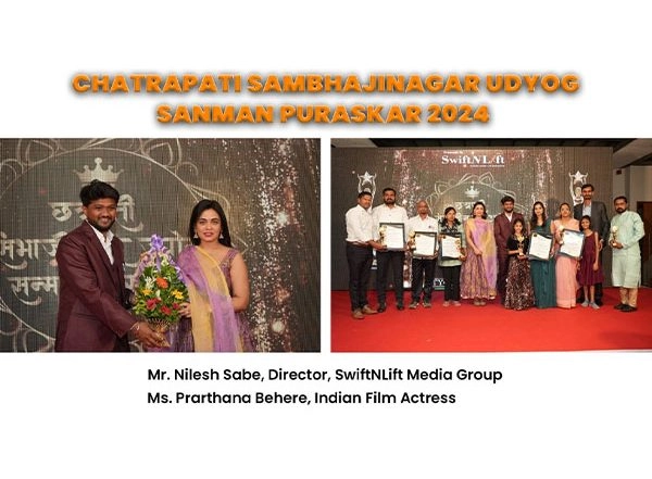 Business News | SwiftNLift Media Group Hosts Prestigious Chhatrapati Sambhaji Nagar Udyog Sanman Purskar 2024 Event, Celebrating Entrepreneurial Excellence