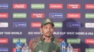 Sports News | Bangladesh Skipper Najmul Hossain Pinpoints Reason for Loss Against Australia