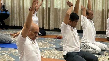 India News | AIIA Marks 10th International Day of Yoga with Multiple Celebrations Across Nation