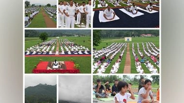 India News | 10th International Yoga Day Celebrated by Indian Army in Northeastern States