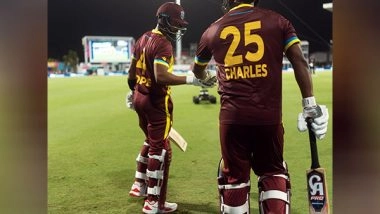Sports News | T20 WC: In Battle of Hosts, Hope's Blitzkrieg Powers West Indies to Dominating 9-wicket Win over USA