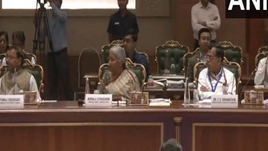 Business News | Union Finance Minister Sitharaman Chairs Pre-budget Meeting with Finance Ministers of States, UTs; GST Council to Meet Later Today