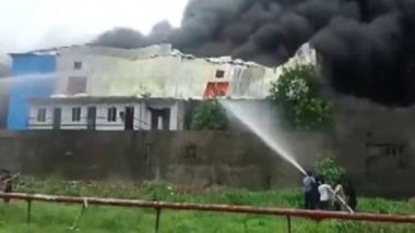 India News | Fire Breaks out at Polymer Manufacturing Factory in Dadra and Nagar Haveli